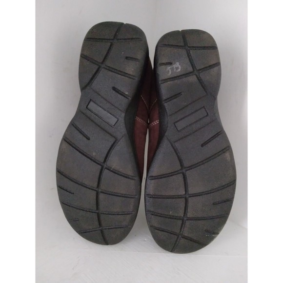 White Mountain Leather Ankle Booties Brown A09900 S406/Lisa Womens Size 7.5 M - Picture 9 of 10